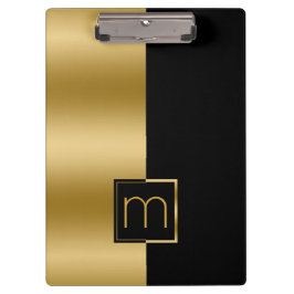 Pranchetas Design Dourado e preto moderno