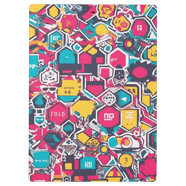 Pranchetas Design estético bonito (Verso)