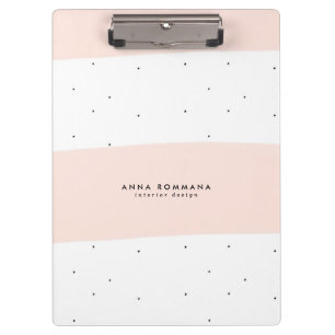 Pranchetas Design feminino dos brushstrokes cor-de-rosa &