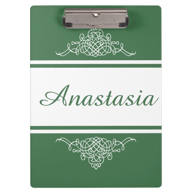 Pranchetas Design floral elegante (Frente)