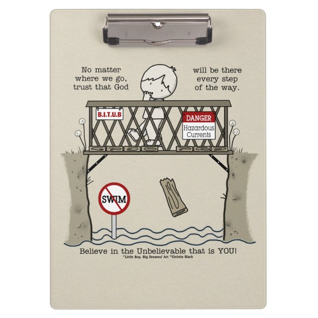 Pranchetas Deus Estará Lá (Frente)