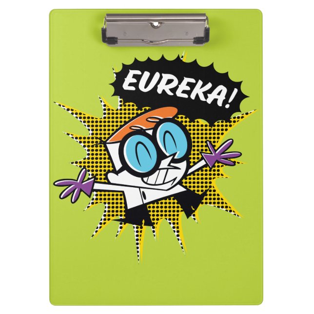 Pranchetas Dexter "Eureka!" Halftone Callout Graphic (Frente)