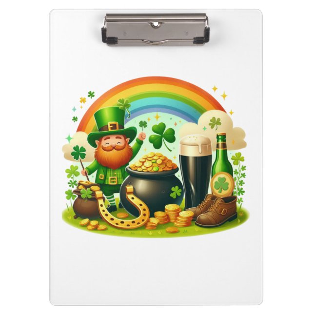 Pranchetas Dia de São Patrício, bonitinho (Frente)