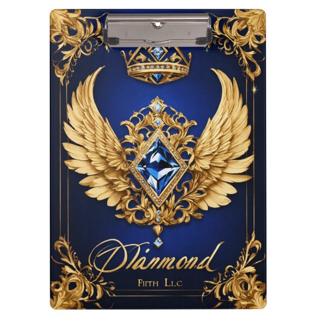 Pranchetas "Diamond Majestade Clipboard - AK Online Store" (Frente)