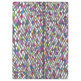 Pranchetas Diba | Arte Abstrata Colorida em Espiral Desenhada