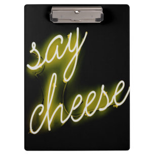 Pranchetas Diga Luzes de Neon de Queijo