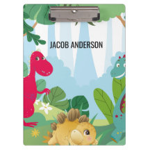 Dinossauro Personalizado de Volta ao Nome da Escol