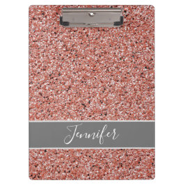 Pranchetas Disparador de brilho Dourado do Rosa moderno perso