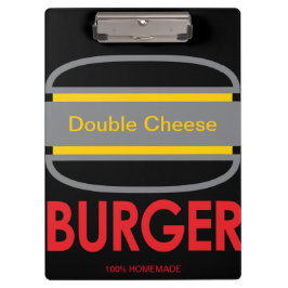 Pranchetas Diversão de Ícone Burger de Queijo Duplo