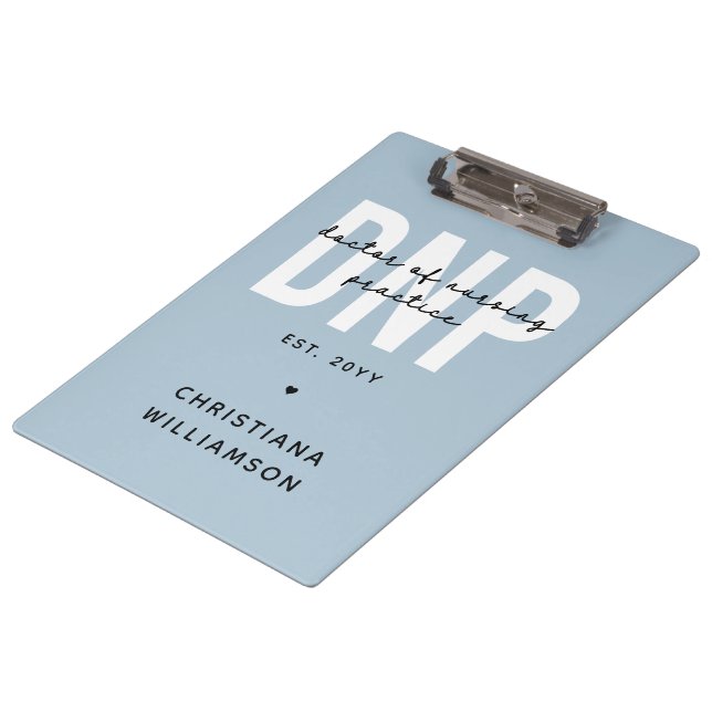 Pranchetas DNP Doutor Personalizado para Graduação de Prática (Inclinado)