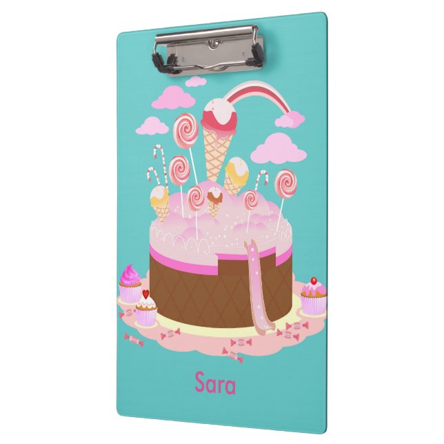 Pranchetas Doces e bolo de chocolate para festa de aniversári (Esquerda)