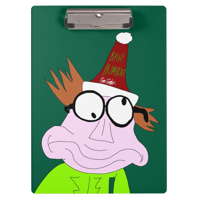 Pranchetas Dr. LeBrick Bah Humbug natal (Frente)