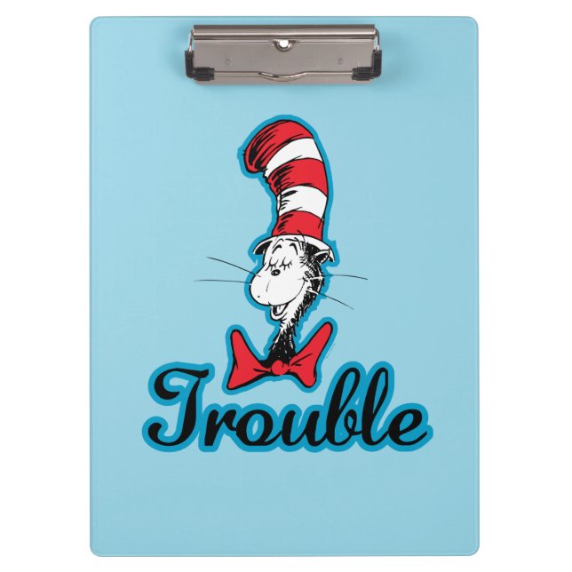 Pranchetas Dr. Seuss | Gato no Hat Trouble (Frente)
