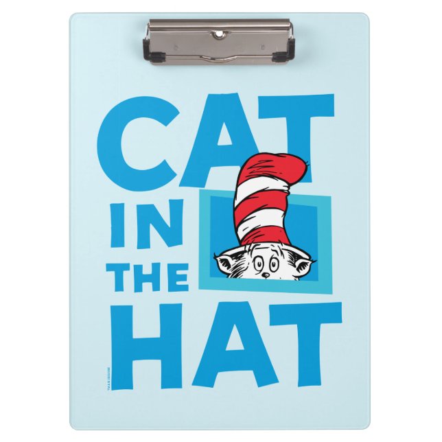 Pranchetas Dr. Seuss | Logotipo do Gato no Chapéu (Frente)