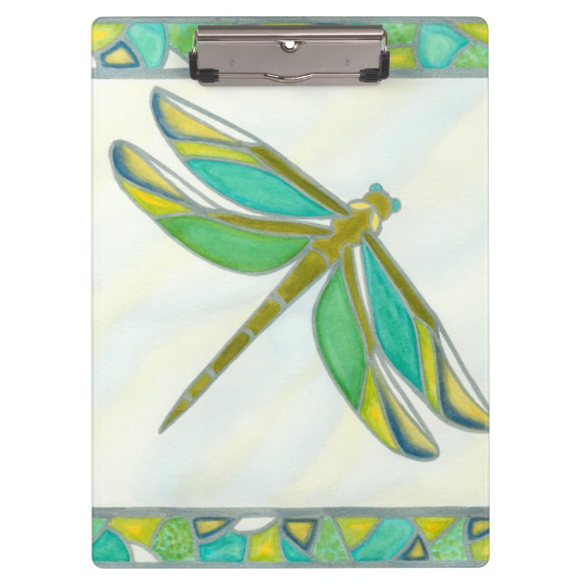 Pranchetas Dragonfly de Pastel Luminoso por Vanna Lam (Frente)