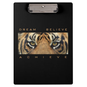 Pranchetas Dream Acredite em Atingir Modelo de Cotação Motiva