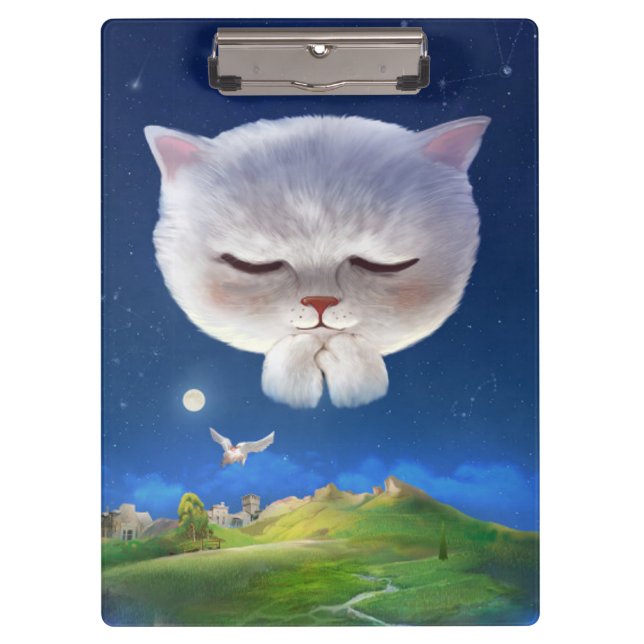 Pranchetas Dreamnight Sky com Cat (Frente)