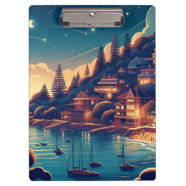 Pranchetas Dreamy Coastal Night