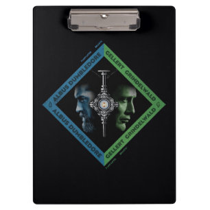 Pranchetas Dumbledore & Grindlewald Blood Troth Graphic