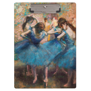 Pranchetas Edgar Degas - Dançarinos em azul