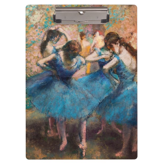 Pranchetas Edgar Degas - Dançarinos em azul (Frente)