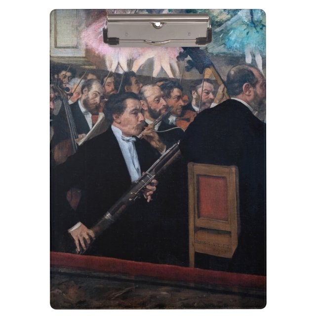 Pranchetas Edgar Degas - Orquestra na Ópera (Frente)