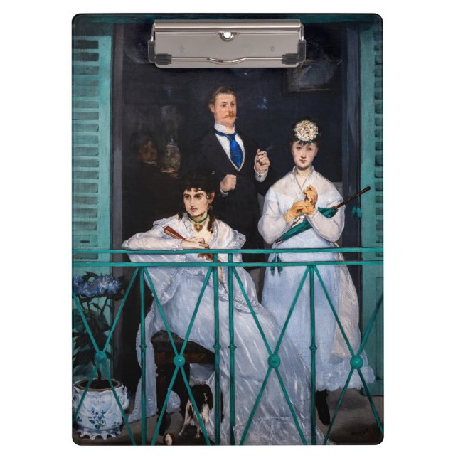 Pranchetas Edouard Manet - Balcony / Le Balcon (Frente)
