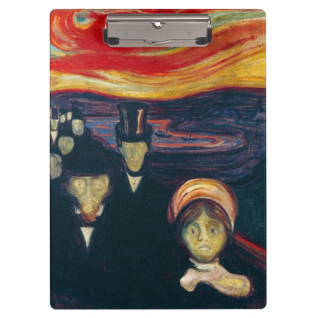 Pranchetas Edvard Munch - Ansiedade (Frente)