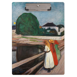 Pranchetas Edvard Munch - As Raparigas na Ponte
