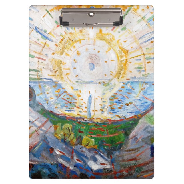 Pranchetas Edvard Munch - O Sol 1912 (Frente)