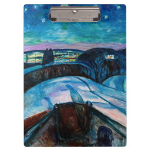 Pranchetas Edvard Munch - Starry Night 1922