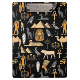Pranchetas  Egyptian Hieroglyphic Symbol Pattern Background  