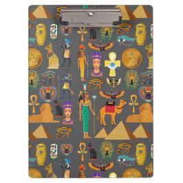 Pranchetas Egyptian Hieroglyphic Symbol Pattern pharaoh     
