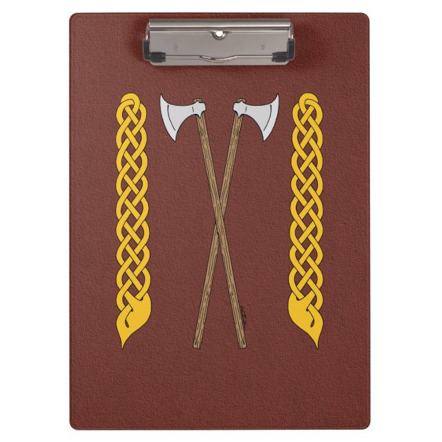 Pranchetas Eixos Dinamarquês/Viking Cruzados com Rede de Tela (Frente)