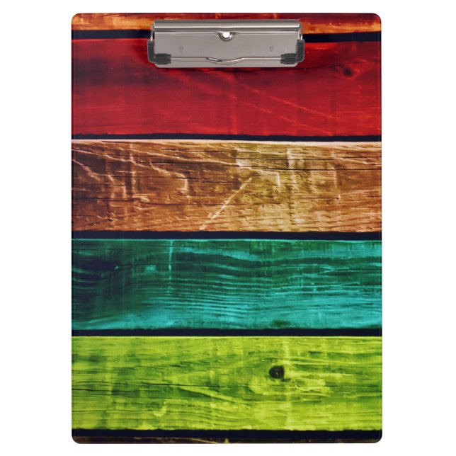 Pranchetas Elegante Moderno de Fundo de Madeira (Frente)