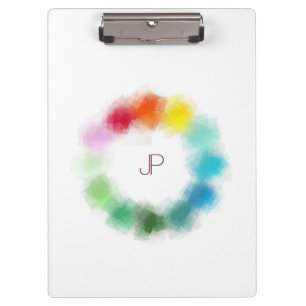 Pranchetas Elegante Moderno Monograma Personalizado