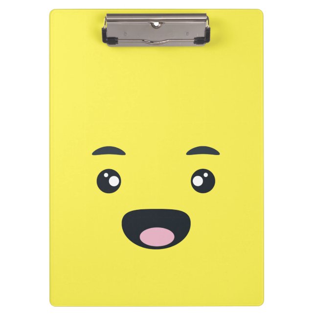 Pranchetas Emoji de sorriso (Frente)