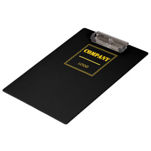 Pranchetas Empresa Personalizada Preta Moderna Personalizada 