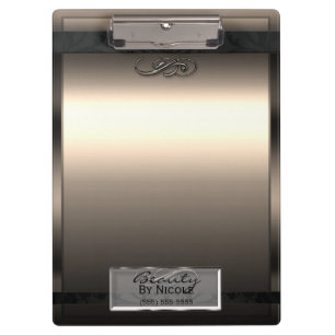 Pranchetas Encanto chique elegante do brilho de bronze