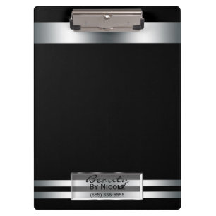 Pranchetas Encanto elegante do brilho da prata da platina