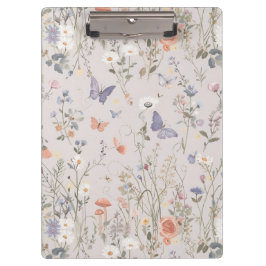 Pranchetas Enchanted Garden Wildflower Butterfly Whimsical