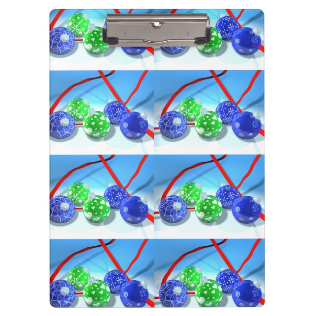 Pranchetas Enfeites de natal (Frente)