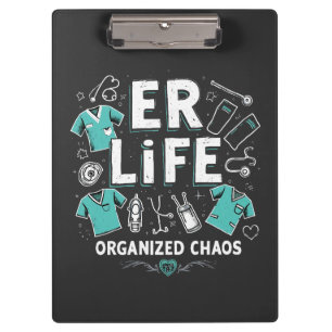 Pranchetas Enfermeira Organizou o caos Enfermeiro Enfermeiro