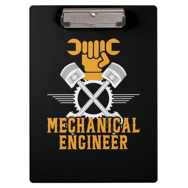 Pranchetas Engenheiro mecânico do engenheiro (Frente)
