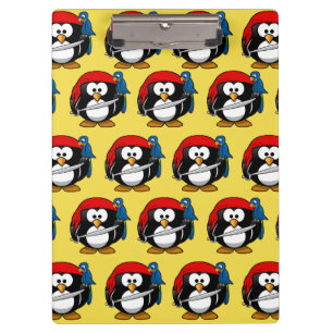 Pranchetas Engraçado Pirate Pinguin
