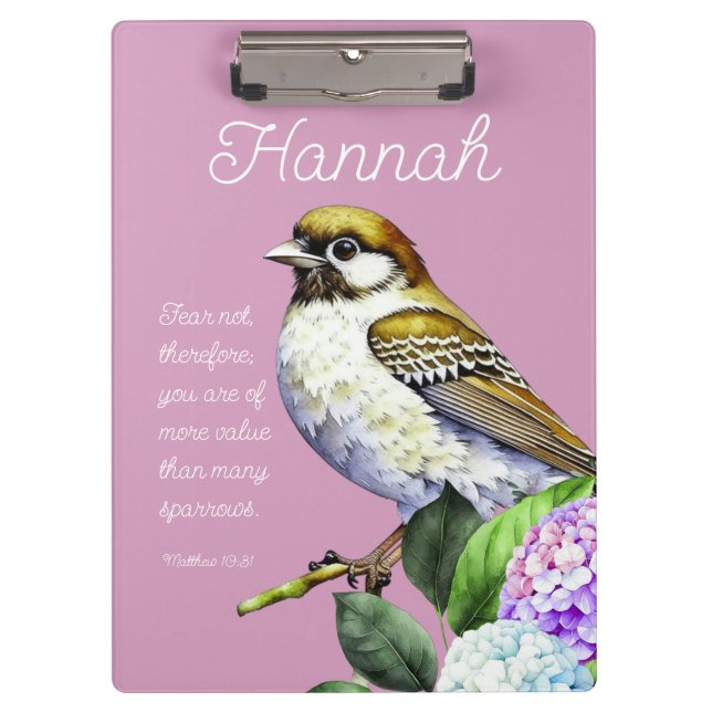 Pranchetas Escritura Matthew 10:31 (Frente)