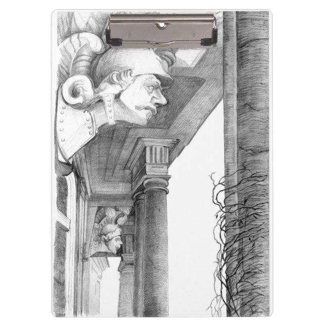 Pranchetas Escultura do castelo de Burgscheidungen Arte Lápis (Frente)