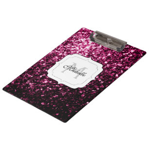 Pranchetas Escuro Cor-de-rosa brilhante brilha brilhando mono
