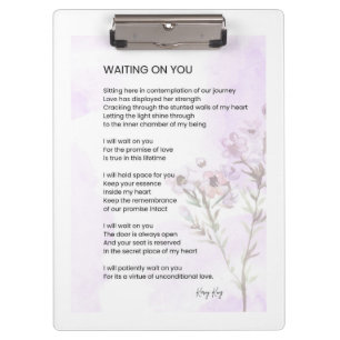 Pranchetas Esperando Por Você Ama Poesia Poema