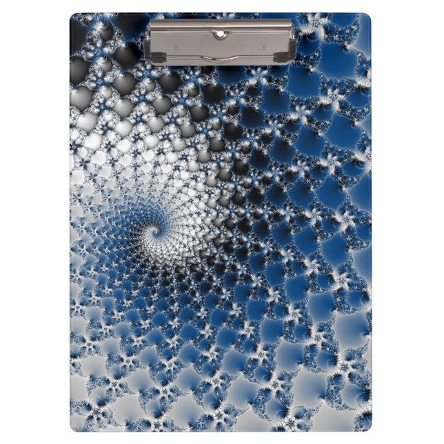 Pranchetas Espiral Azul (Frente)